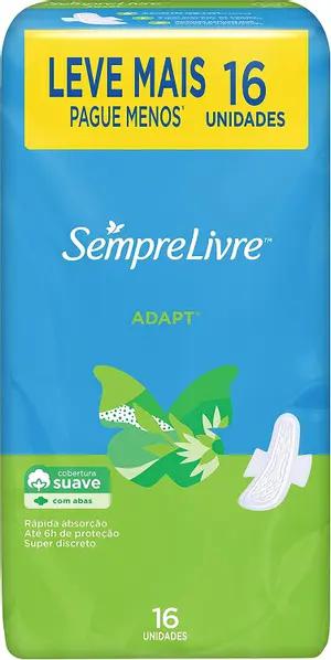 ABSORVENTE SEMPRE LIVRE ADAPT SUAVE C A