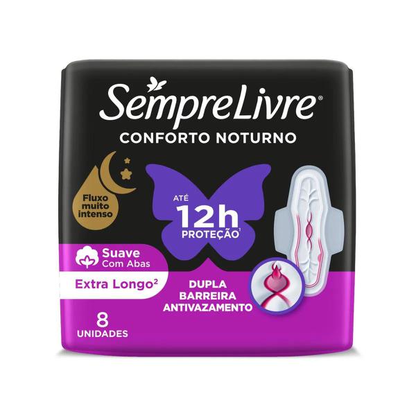 ABSORVENTE SEMPRE LIVRE NOTURNO C ABAS