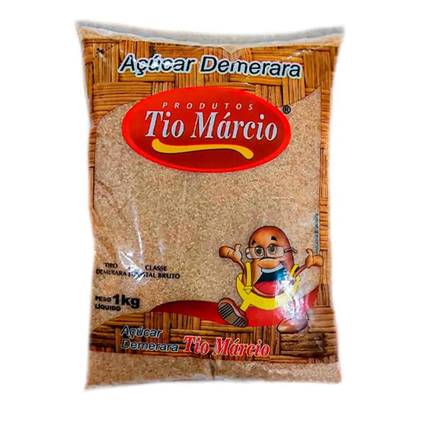 ACUCAR DEMERARA TIO MARCIO 1KG