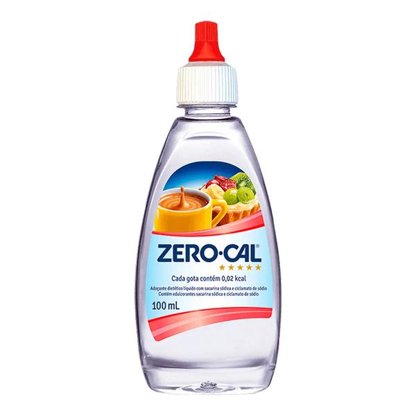 ADOCANTE LIQUIDO SACARINA ZERO CAL 100ML