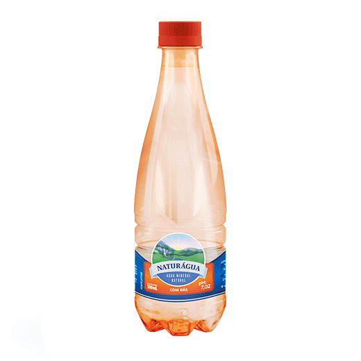 AGUA NATURAGUA C/GAS 500ML UND