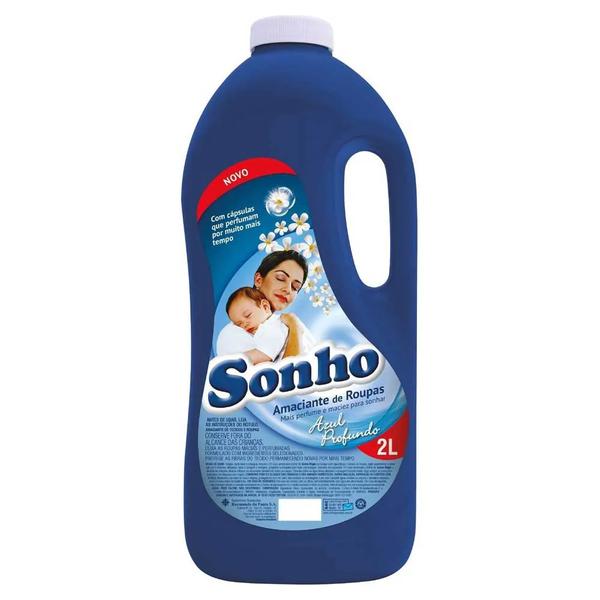 AMACIANTE DILUIDO SONHO 2L AZUL PROFUNDO