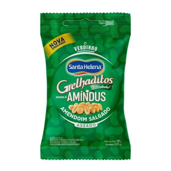 AMENDOIM SEM PELE 90G VIDA VERDE