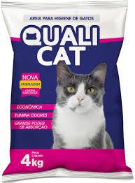 AREIA GRANULADO HIGIENICO QUALI CAT 4KG