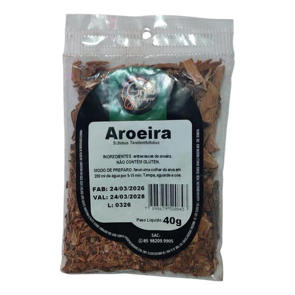 AROEIRA EM CASCA 40G GRAO TEMPER