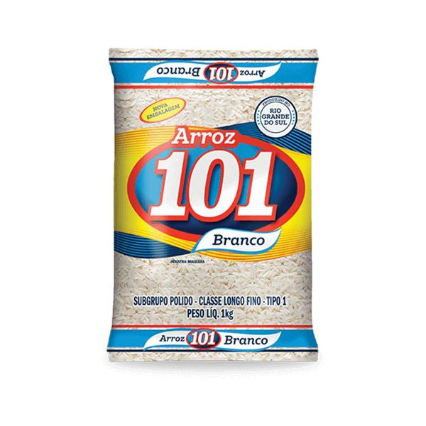 ARROZ 101 1KG BRANCO