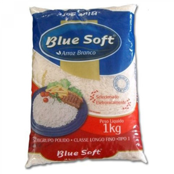 ARROZ BLUE SOFT 1KG BRANCO