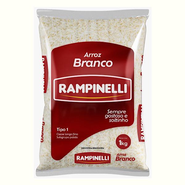 ARROZ RAMPINELLI BRANCO 1KG