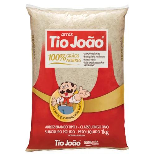 ARROZ TIO JOAO 1KG BRANCO