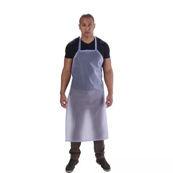 AVENTAL VINIL 028  C/ENGATE 1,20X0,65 INCOLOR