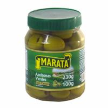 AZEITONA VRD INT MARATA S/CAROC PET 230G