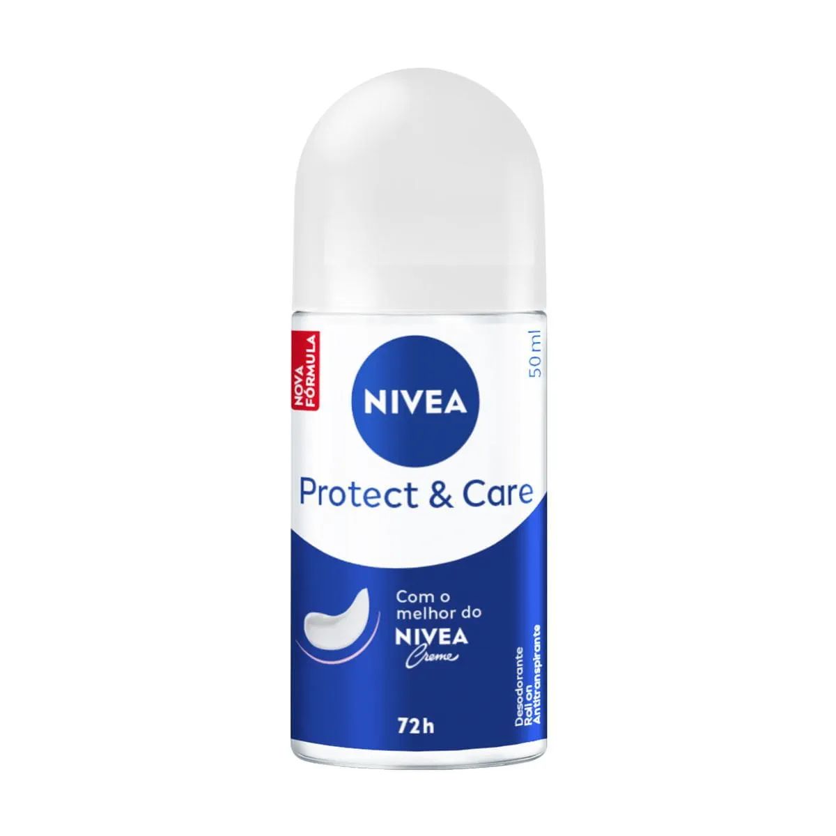 DESODORANTE ROLLON NIVEA 50ML FEM PROT&CARE