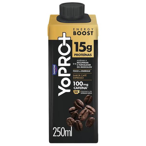 BEB. LACTEA YOPRO 250ML ENERGY BOOST CAFE EXP
