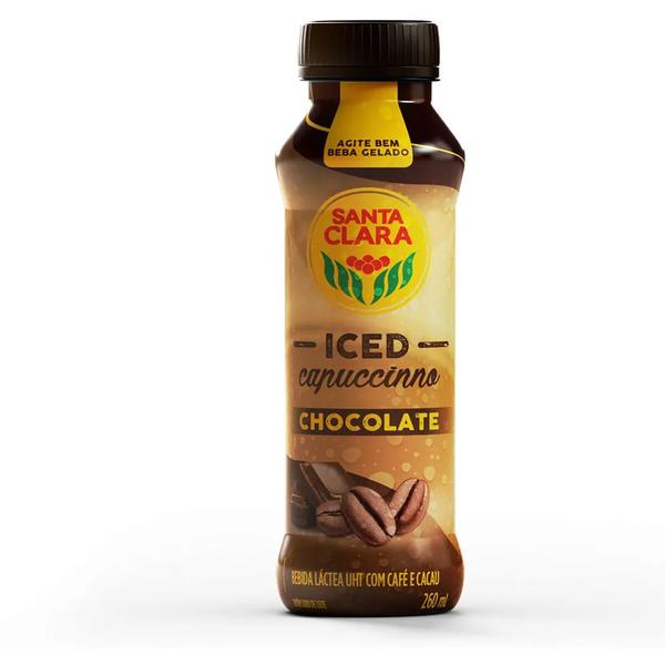 BEBIDA LACT SANTA CLARA CAPPUCCINO CHOC PET 260ML