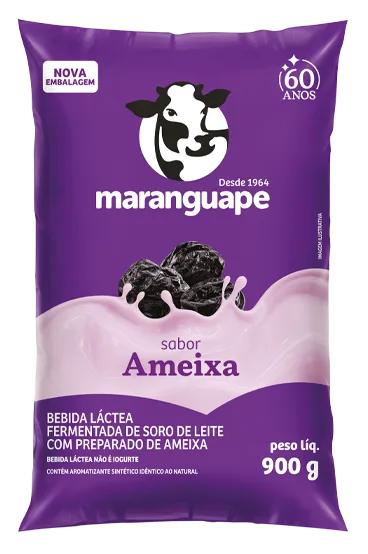 BEBIDA LACTEA MARANGUAPE SACHE 900G AMEIXA
