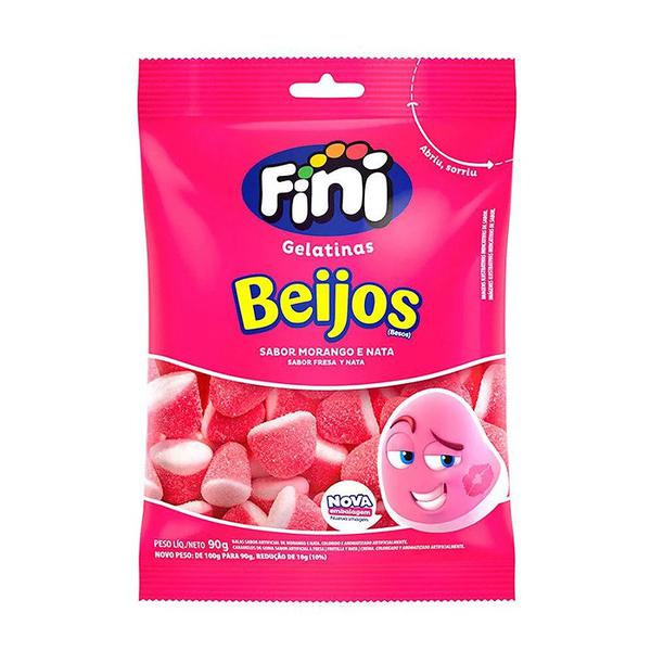 BEIJOS DE MORANGO FINI 80G