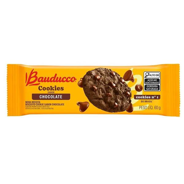 BISCOITO COOKIES BAUDUCCO 60G CHOCOLATE