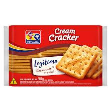 BISCOITO CREAM CRACKER FORTALEZA 350G LEGITIMO