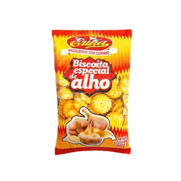 BISCOITO ERIKA 300G ESPECIAL ALHO