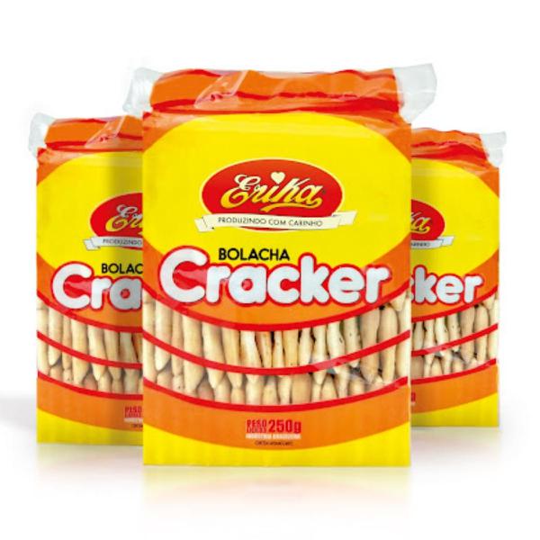 BISCOITO ERIKA CRACKER 250G