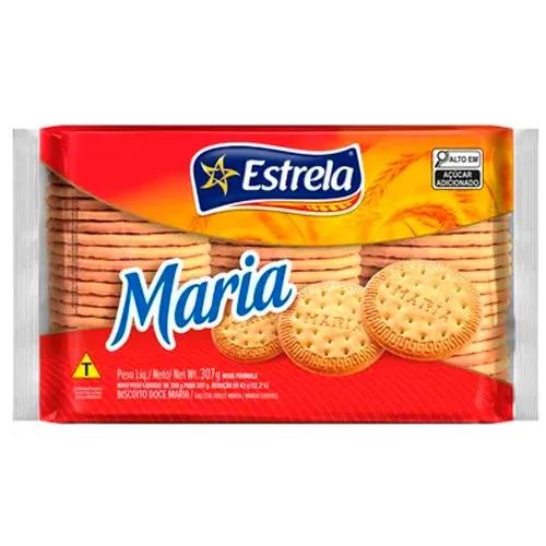 BISCOITO ESTRELA MARIA 307G TRADICIONAL