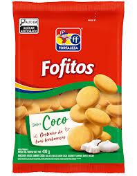 BISCOITO FORTALEZA FOFITOS 400G COCO