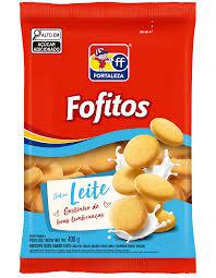 BISCOITO FORTALEZA FOFITOS 400G LEITE