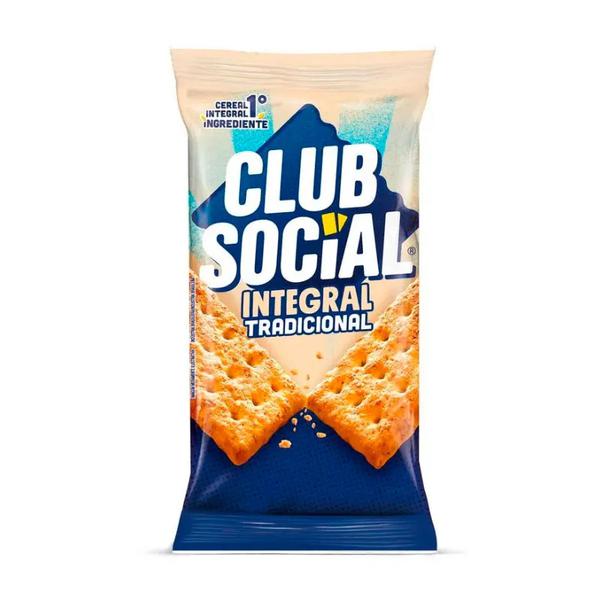 BISCOITO INTEGRAL CLUB SOCIAL 144G TRADICIONAL