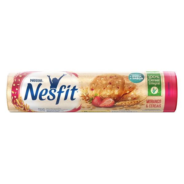 BISCOITO NESFIT 160G MORANGO/CEREAIS