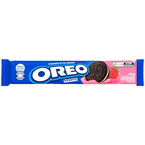 BISCOITO OREO ORIGINAL 90G MILKSHAKE DE MORANGO
