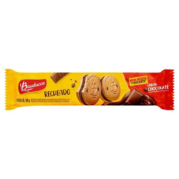 BISCOITO RECHEADO BAUDUCCO 108GR CHOCOLATE