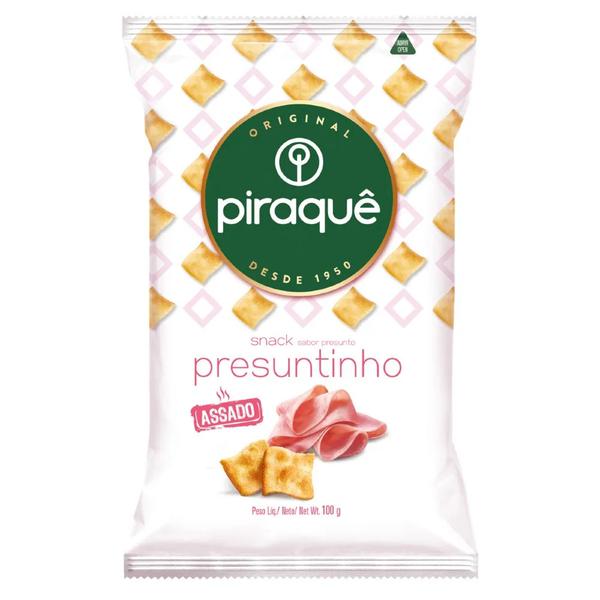 BISCOITO SALGADINHO PIRAQUE 100G PRESUNTINHO
