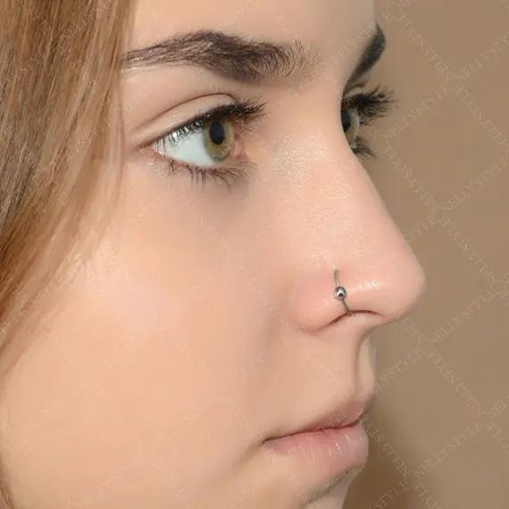 BODY PIERCING NOSE RING 316L