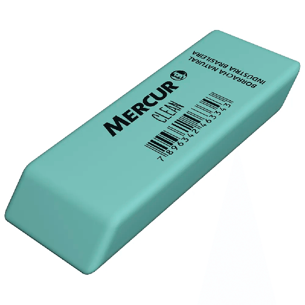 BORRACHA MERCUR CLEAN VERDE UND