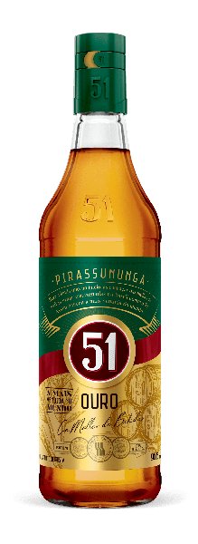 CACHACA 51 GARRAFA OURO 965ML