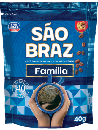 CAFE SOLUVEL SAO BRAZ FAMILIA 40G