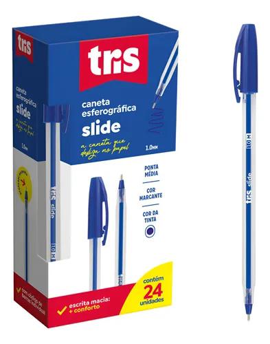 CANETA TRIX AZUL 1.0MM UND