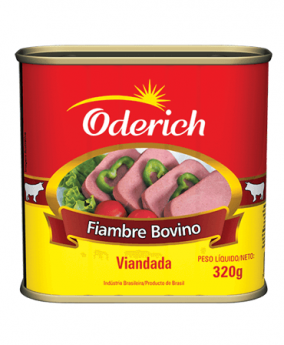 CARNE LTA FIAMBRE BOVINA ODERICH 320G