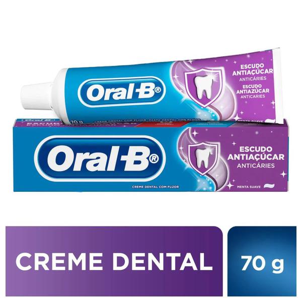 CD ORAL-B ESCUDO 70G ANTIACUCAR