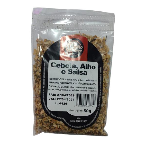 CEBOLA ALHO E SALSA 50G GRAO TEMPER