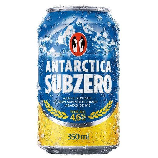 CERVEJA ANTARTICA SUBZERO 350ML