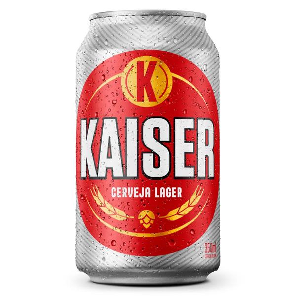 CERVEJA KAISER 350ML LATA