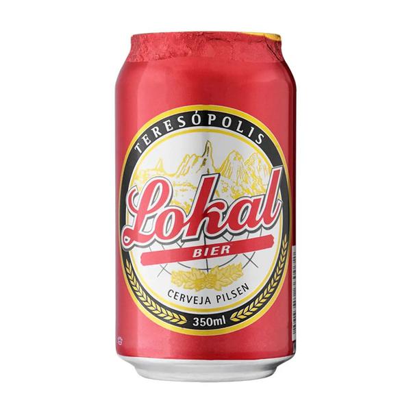 CERVEJA LOKAL PILSEN LATA 350ML UND
