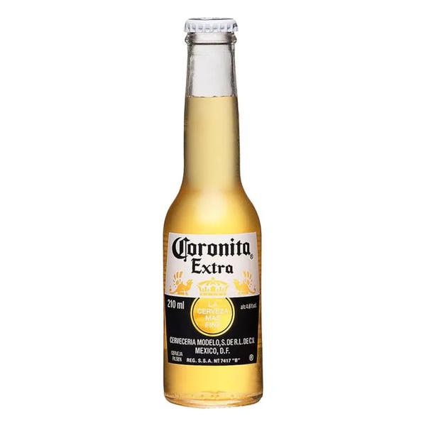 CERVEJA PILSEN CORONITA EXTRA GARRAFA 210ML UND