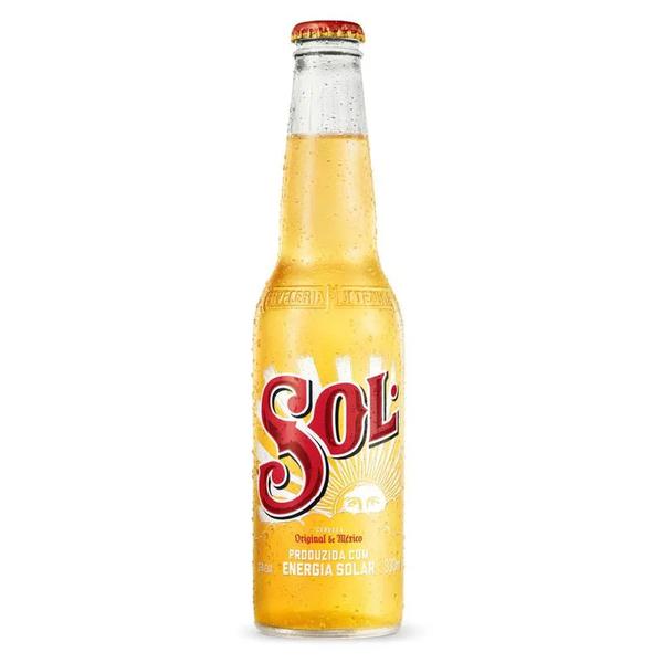 CERVEJA SOL 330ML LONG NECK