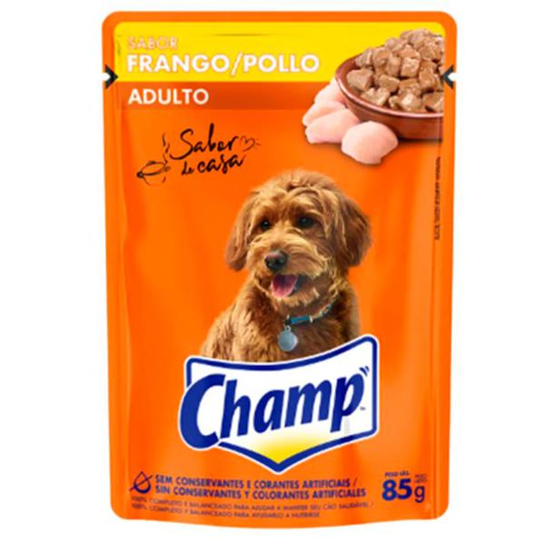 CHAMP 85GR SACHE ADULTO FRANGO