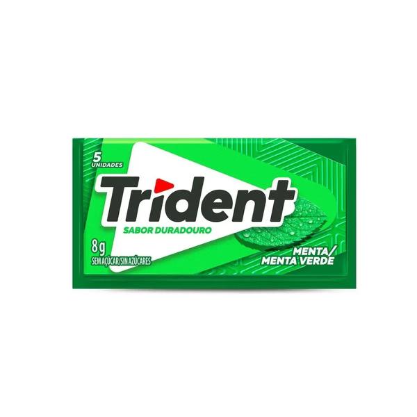 CHICLE TRIDENT 8G MENTA