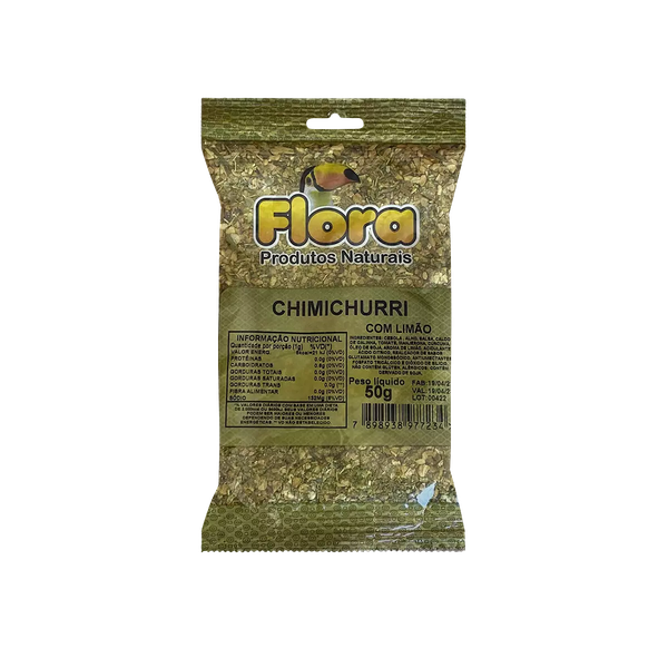 CHIMICHURRI SEM PIMENTA 50G FLORA