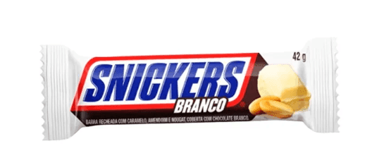 CHOC SNICKERS CHOCO BRANCO 45G