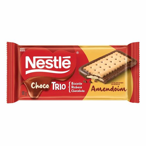 CHOCOLATE BISCUIT NESTLE 90G PASTA AMENDOIM